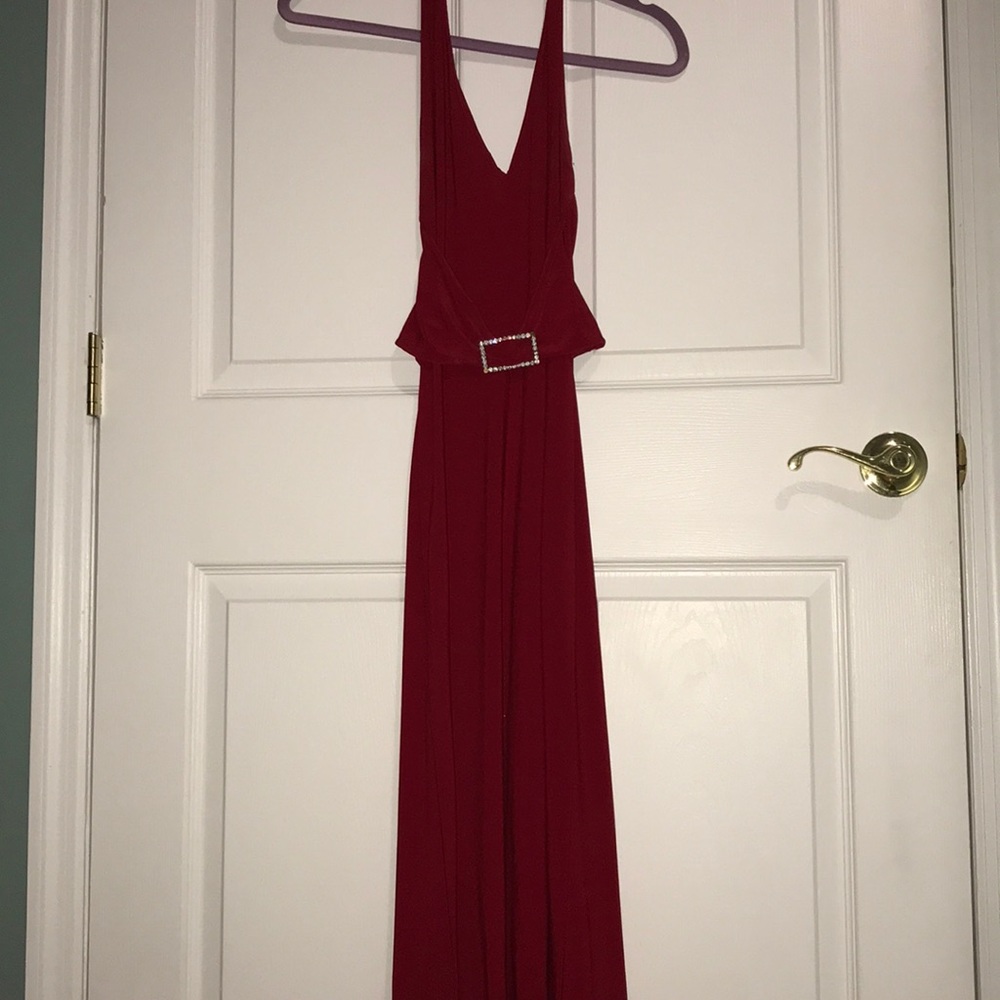 ♥️Red Halter Gown♥️